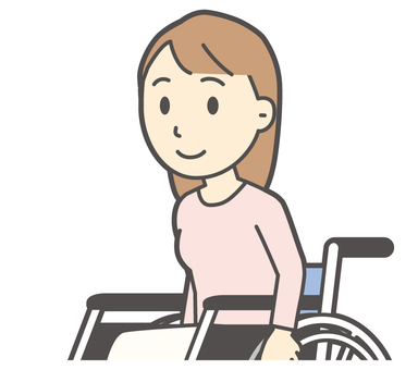  ロングヘア女性-317-バスト