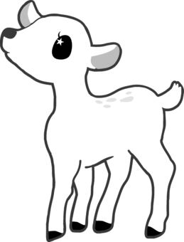 著色笨拙, JPG, PNG 和 AI 著色笨拙, bambi, раскраска, книжка-раскраска, JPG, PNG 和 AI