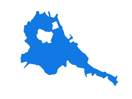中海 中海,湖,島,日本,中国地方のイラスト素材