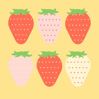 Illustration, strawberry, berry, strawberry picking, 