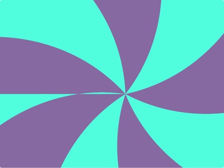 Illustration, concentration line, purple, blue green, 