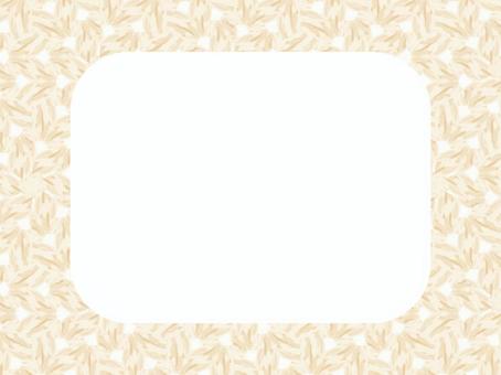 ベージュの幾何学模様の四角フレーム55 フレーム,幾何学,背景,枠,飾り枠,囲み枠,ベージュ,四角,四角形,長方形のイラスト素材