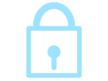 セキュリティとプライバシー・鍵アイコン 鍵,南京錠,錠前,ロック,セキュリティ,保護,プライバシー,安全,安心,アイコンのイラスト素材