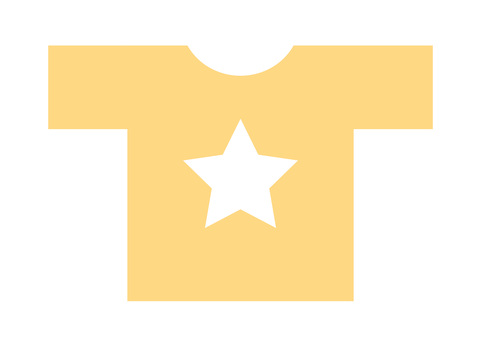 Tシャツ Tシャツ tシャツ,服,トップス,衣類,ファッション,アパレルのイラスト素材