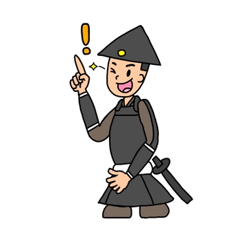 閃く戦国時代の足軽 足軽,侍,武士,鎧武者,戦士,兵士,日本,和風,歴史,日本史のイラスト素材