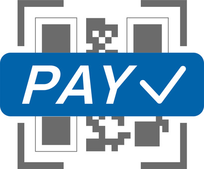 ペイ・支払い・電子決済・コード決済マーク アイコン,マーク,チェック,支払い,コード,決済,オンラインショップ,ネットショッピング,電子決済,支払い方法のイラスト素材