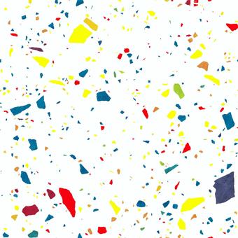 色のかけら かけら,散布,赤のイラスト素材