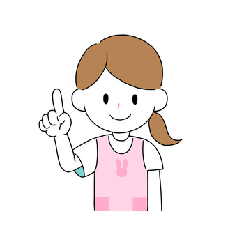 Illustration, people, childminder, female, 