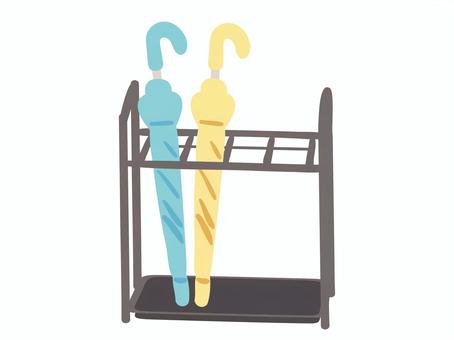 傘立て 傘立て,保管,傘,雨具,防水,道具,雑貨のイラスト素材