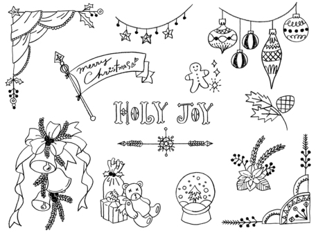 Illustration, pintados à mão, ofício, sino, 