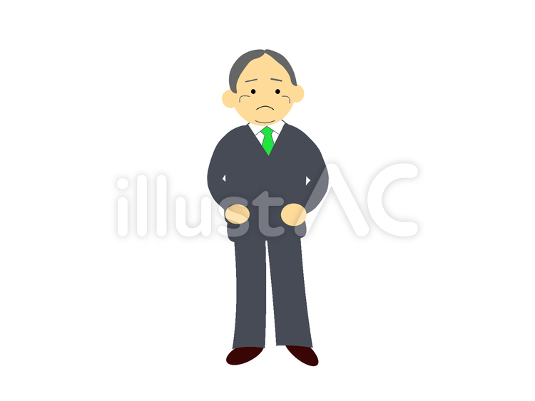 会社員 男性,男,仕事のイラスト素材