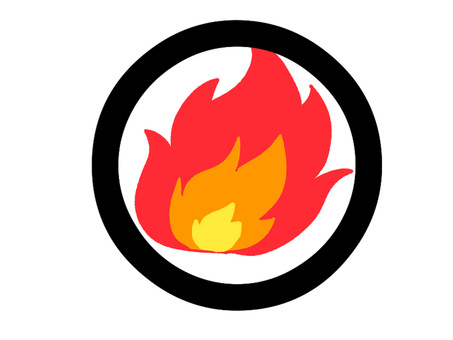 Fire flame circle mark, JPG and PNG Fire flame circle mark, , JPG and PNG