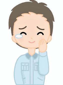 Illustration, work with, tears, cry, 