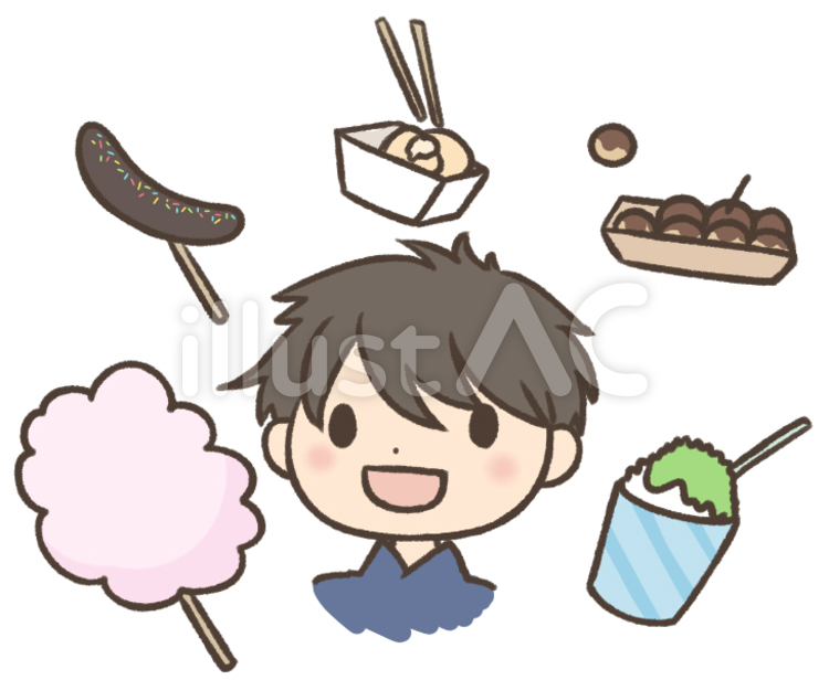 屋台 屋台,やたい,でみせのイラスト素材