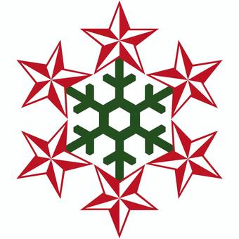 star snowflake, , JPG and PNG