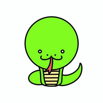 かわいい干支アイコン（へび） へび,干支,十二支,かわいい,ゆるかわ,デフォルメ,シンプル,線画,年賀,アイコンのイラスト素材