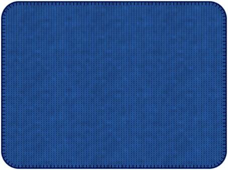 ニットのフレーム【ブルー】 ニット,フレーム,背景,青,紺,ネイビー,毛糸,ウール,羊毛,手芸のイラスト素材