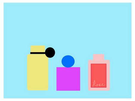 Perfume background material with copy space, सुगंध, बोतल, रंगीन, JPG