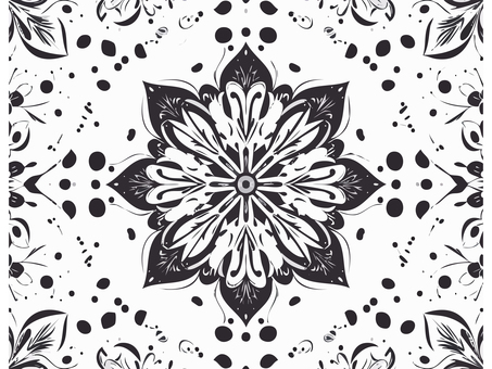 背景【万華鏡模様】5 背景,壁紙,模様,万華鏡,おだやか,おちついた,おしゃれ,美しい,癒し,素敵のイラスト素材