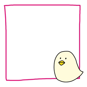 Chick frame, chick, bird, animal, JPG and PNG