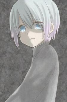 男の子 人物,男の子,キャラクター,水色髪,制服,学ラン,パステルカラー,かっこいい,かわいい,淡いのイラスト素材