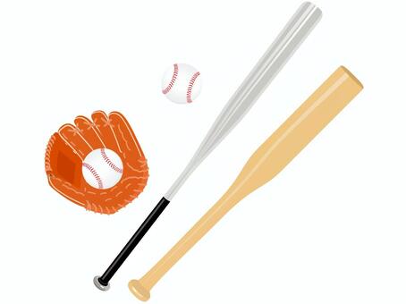 baseball, a glove, bat, ball, JPG, PNG and AI