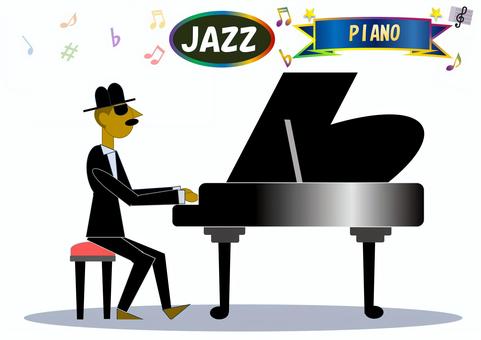 Illustration, пиано, музыка, музыкальный инструмент, 