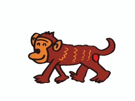 サル 申年年賀状
