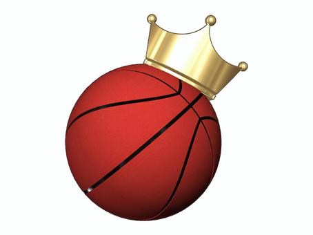 王冠とバスケットボール