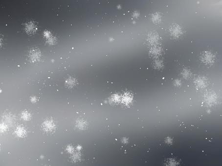 雪のイラスト