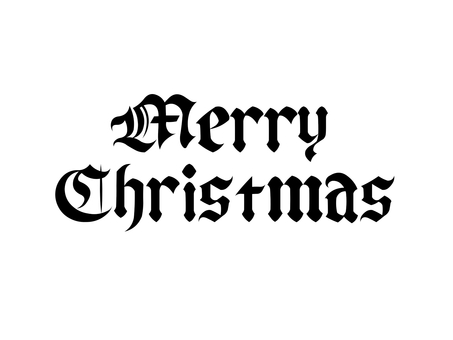 メリークリスマスのおしゃれ文字 メリークリスマス,merrychristmas,クリスマス,文字,英語,透過,黒,かっこいい,おしゃれ,冬のイラスト素材