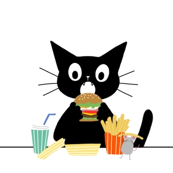 ハンバーガークロネコ