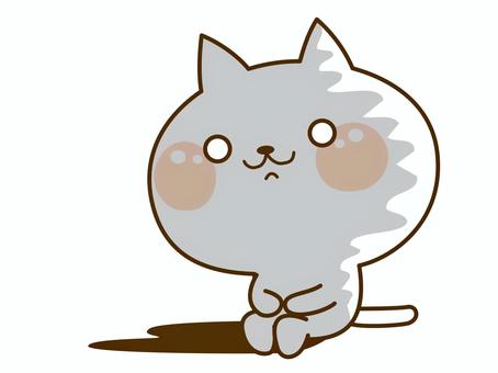 Illustration, cat, loose, character, 