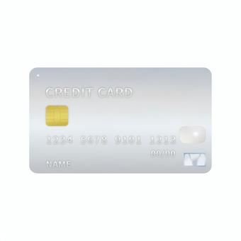クレジットカードプラチナ クレジットカード,クレカ,プラチナ,カード,シルバーのイラスト素材