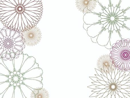 Soft lace flower frame, гонки, образец, фон, JPG and PNG