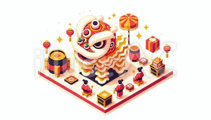 縁起物シリーズ 獅子