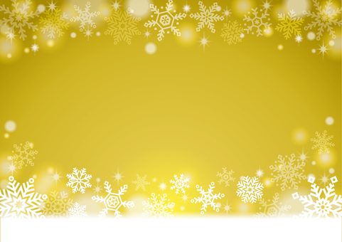 雪の結晶背景金色 雪の結晶,雪,結晶,冬,冬イメージ,キラキラ,きらめき,きれい,美しい,雪花のイラスト素材