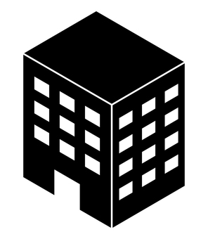 ビル ビル,家,建物,アイコン,マンション,オフィス,不動産,企業,事務所,施設のイラスト素材