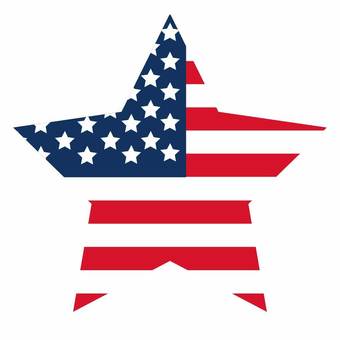 アメリカの国旗_星形
