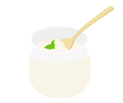 Illustration, yogurt, plain yogurt, bulgaria, 