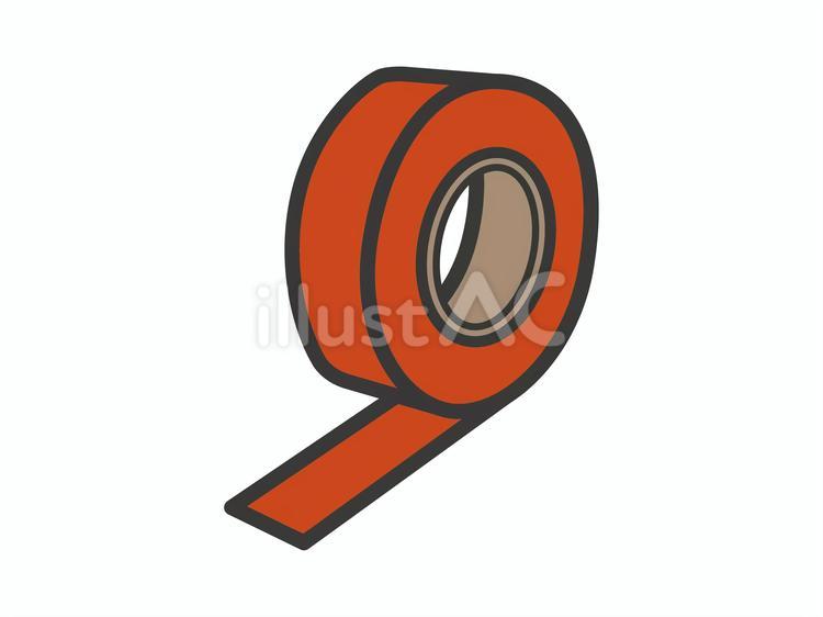 紙テープ03 紙テープ,文具,アイコンのイラスト素材