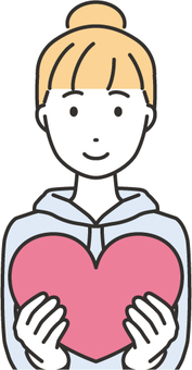 Parker Bun-Line Drawing-153-Bust, JPG, PNG and AI Parker Bun-Line Drawing-153-Bust, , JPG, PNG and AI