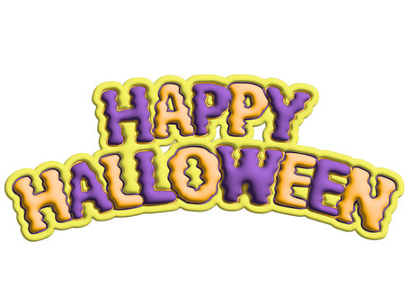 ハロウィーン　文字