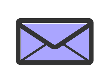 メールアイコン メール,アイコン,封筒,レター,受信,電子メール,e-mail,手紙,送信のイラスト素材