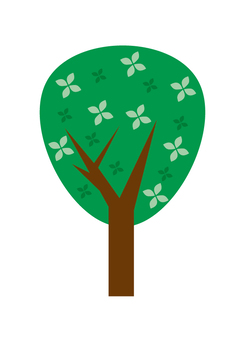 Tree icon 9, icon, material, illustration, JPG, PNG and EPS