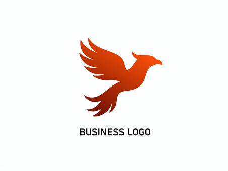 ファルコンをイメージしたビジネスロゴ