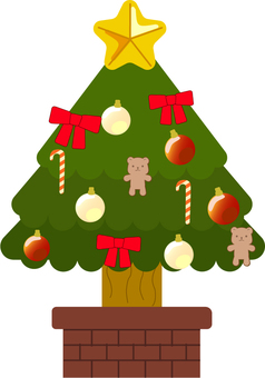 クリスマスツリー クリスマス,クリスマスツリー,christmasのイラスト素材