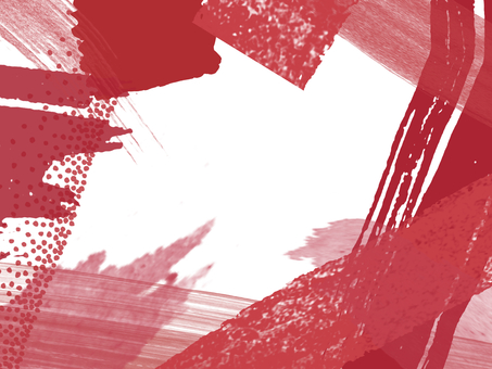 落ち着いた赤色の刷毛で囲みフレーム 背景素材,背面素材,落ち着いた赤色,ストローク,ブラシ,勢い,ブラッシュ,刷毛,手書き,かすれのイラスト素材