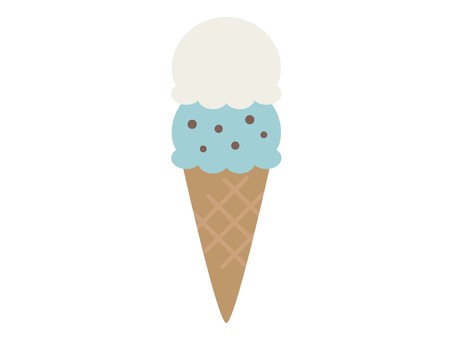 Ice cream cone, lody, podwójnie, 2 akapity, JPG and PNG