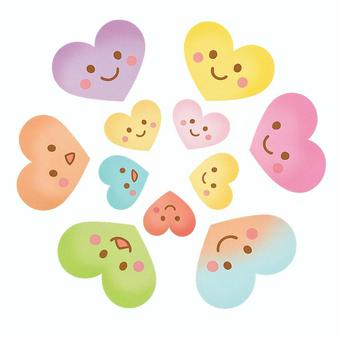 Illustration, camarade de classe, cercle, école, 